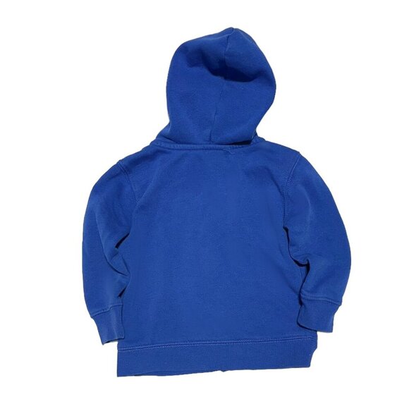 George Baby Shark Hooded Zip Up Sweatshirt Blue - Picture 3 of 3